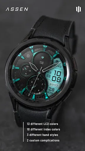 Скриншот 2 — S4U Assen - Hybrid watch face