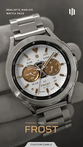 Скриншот 1 — S4U Frost - classic watch face