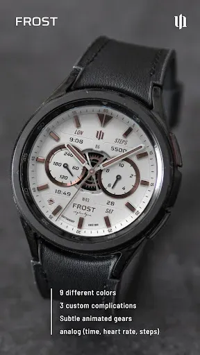 Скриншот 2 — S4U Frost - classic watch face