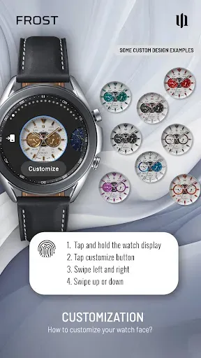Скриншот 8 — S4U Frost - classic watch face