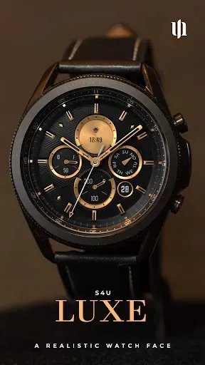 Скриншот 1 — S4U Luxe - Analog watch face