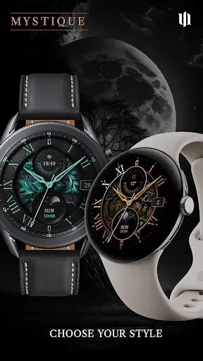 Скриншот 2 — S4U Mystique - Gold watch face