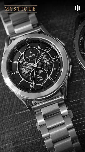 Скриншот 4 — S4U Mystique - Gold watch face