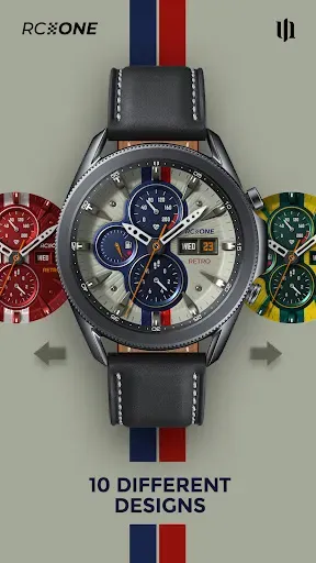 Скриншот 3 — S4U RC ONE - Retro watch face