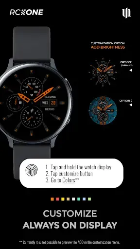 Скриншот 6 — S4U RC ONE - Retro watch face