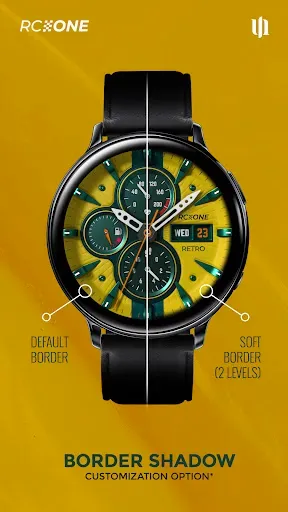 Скриншот 8 — S4U RC ONE - Retro watch face