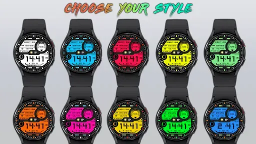 Скриншот 1 — Unique Digital Watch Face