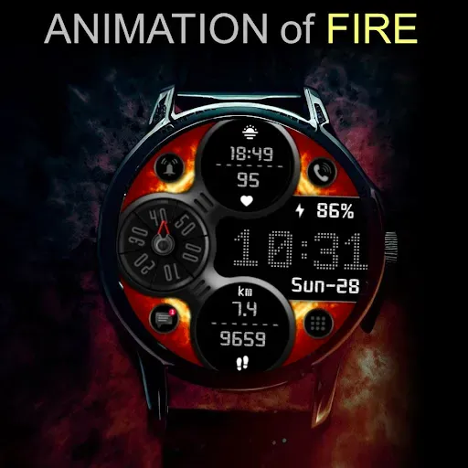 Скриншот 2 — Dark Master Animation of Fire