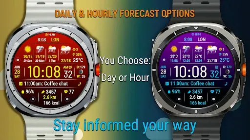 Скриншот 2 — VF Weather Inform Watch Face