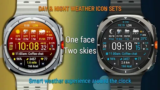 Скриншот 3 — VF Weather Inform Watch Face