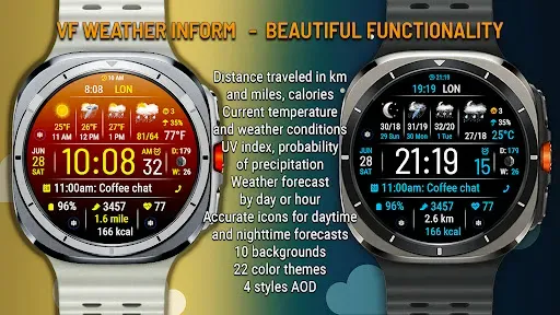 Скриншот 8 — VF Weather Inform Watch Face