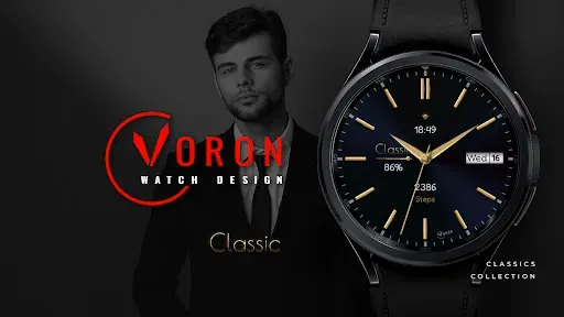 Скриншот 1 — Voron CLASSIC Watch Face