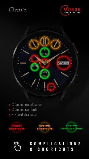 Скриншот 6 — Voron CLASSIC Watch Face