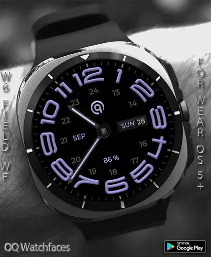 Скриншот 5 — W6 Field Watch Face Wear OS 5+