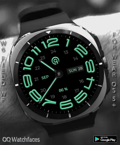 Скриншот 6 — W6 Field Watch Face Wear OS 5+