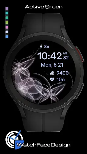 Скриншот 2 — WaTchG008: Digital watch face