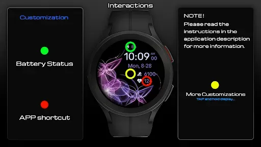 Скриншот 7 — WaTchG008: Digital watch face