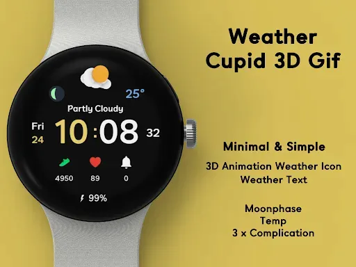 Скриншот 1 — Weather Cupid 3D Gif