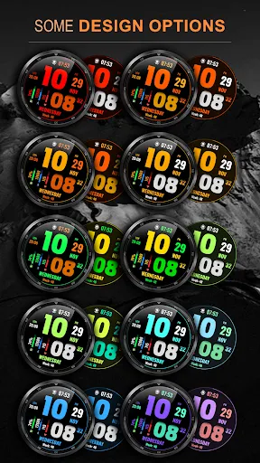 Скриншот 2 — WFP 219 Stylish watch face