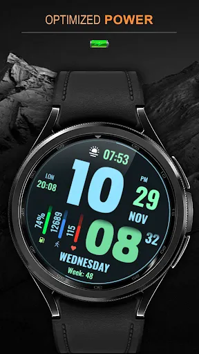 Скриншот 6 — WFP 219 Stylish watch face