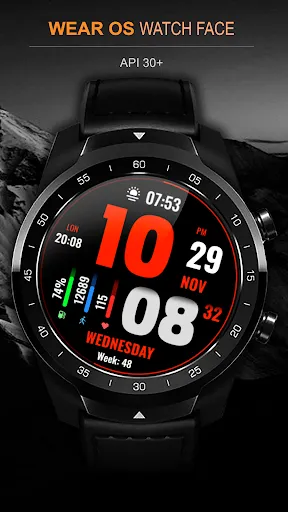 Скриншот 7 — WFP 219 Stylish watch face