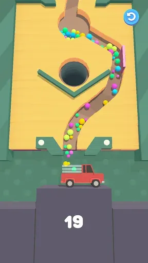 Скриншот 1 — Sand Balls - Игра головоломка
