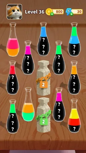 Скриншот 3 — Just Pour! - Water Sort Puzzle