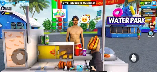 Скриншот 3 — Waterpark Swimming Simulator