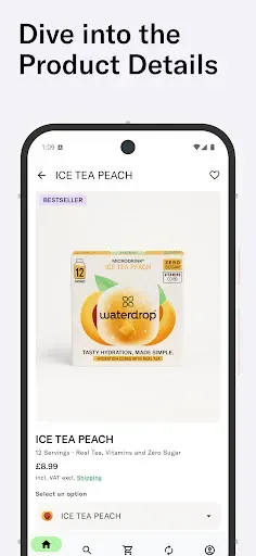 Скриншот 4 — waterdrop® Shopping App