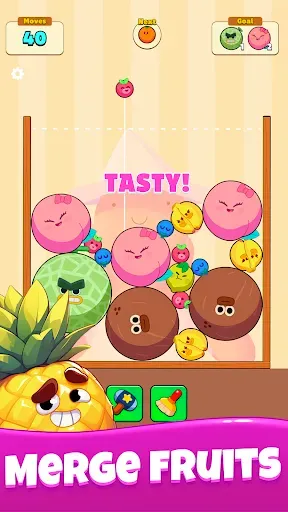 Скриншот 1 — Fruit Clash - Фруктовая Игра