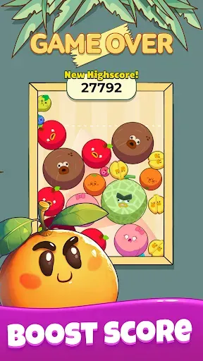Скриншот 3 — Fruit Clash - Фруктовая Игра