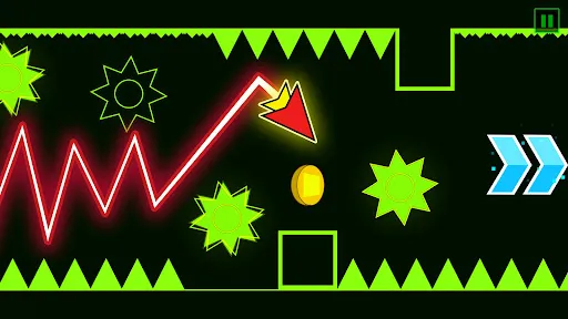 Скриншот 2 — Wave Dash : Geometry Arrow