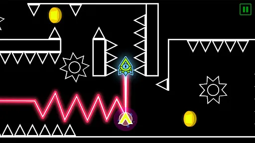Скриншот 4 — Wave Dash : Geometry Arrow