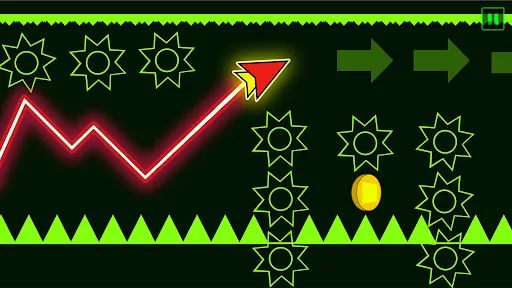 Скриншот 7 — Wave Dash : Geometry Arrow
