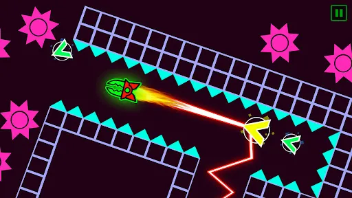 Скриншот 8 — Wave Dash : Geometry Arrow