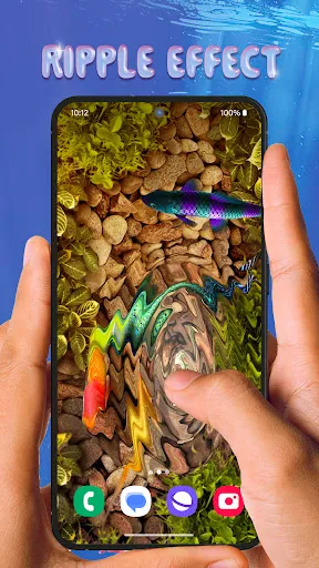 Скриншот 2 — 3D Fish Tank Live Wallpaper
