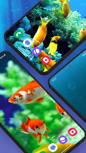 Скриншот 5 — 3D Fish Tank Live Wallpaper