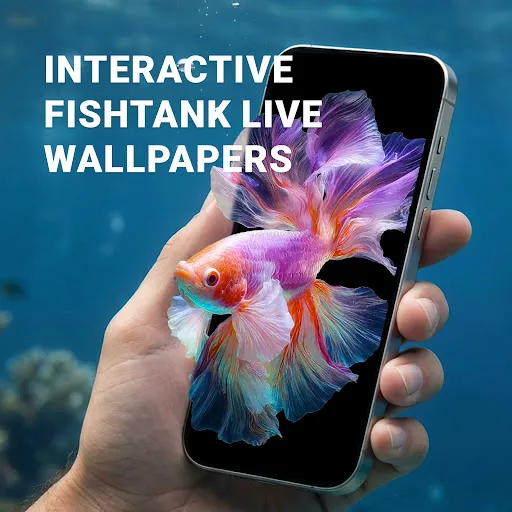 Скриншот 1 — Fish Live Wallpaper 4K