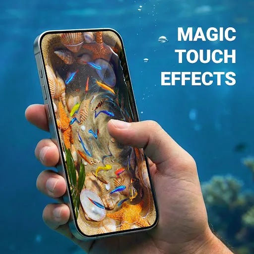 Скриншот 3 — Fish Live Wallpaper 4K