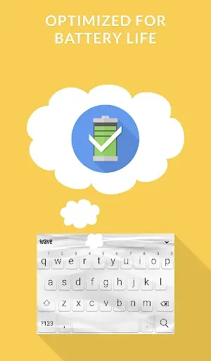 Скриншот 8 — Wave Animated Keyboard + Emoji
