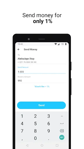 Скриншот 2 — Wave - Mobile Money