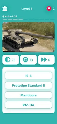 Скриншот 1 — Tank Quiz: WW2 & Cold War