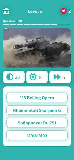 Скриншот 5 — Tank Quiz: WW2 & Cold War
