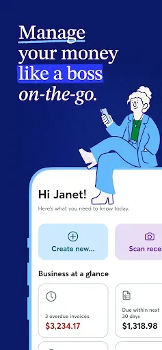 Скриншот 1 — Wave: Small Business Software