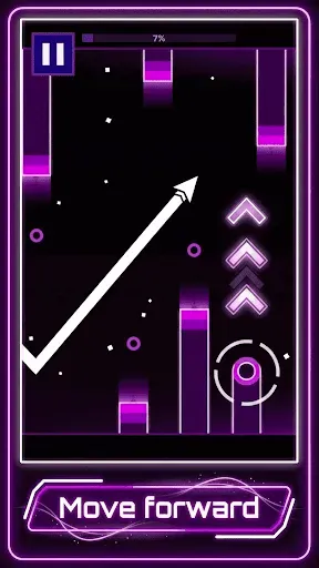 Скриншот 2 — Wave Dash: Geometry Rush