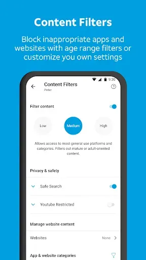 Скриншот 4 — AT&T Secure Family® parent app
