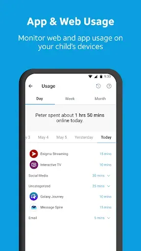 Скриншот 6 — AT&T Secure Family® parent app