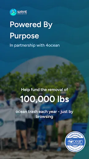 Скриншот 3 — Wave Browser: Save the Ocean