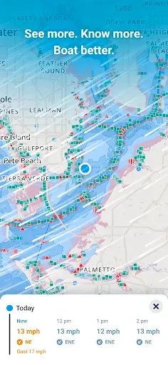 Скриншот 6 — Wavve Boating: Marine Boat GPS