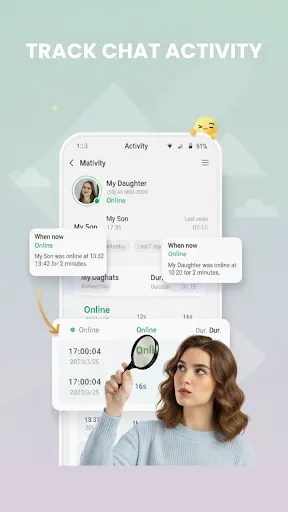 Скриншот 1 — Wawy - WA Online Tracker